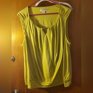 Yellow Business Casual Shirt